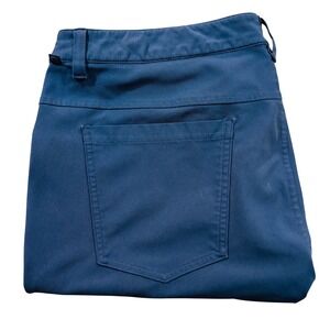 Lululemon ABC Pants Classic Fit Warpstreme Navy Blue Mens Size 36 M5462S